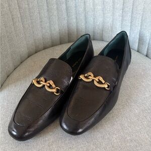 Tory Burch Black Loafers